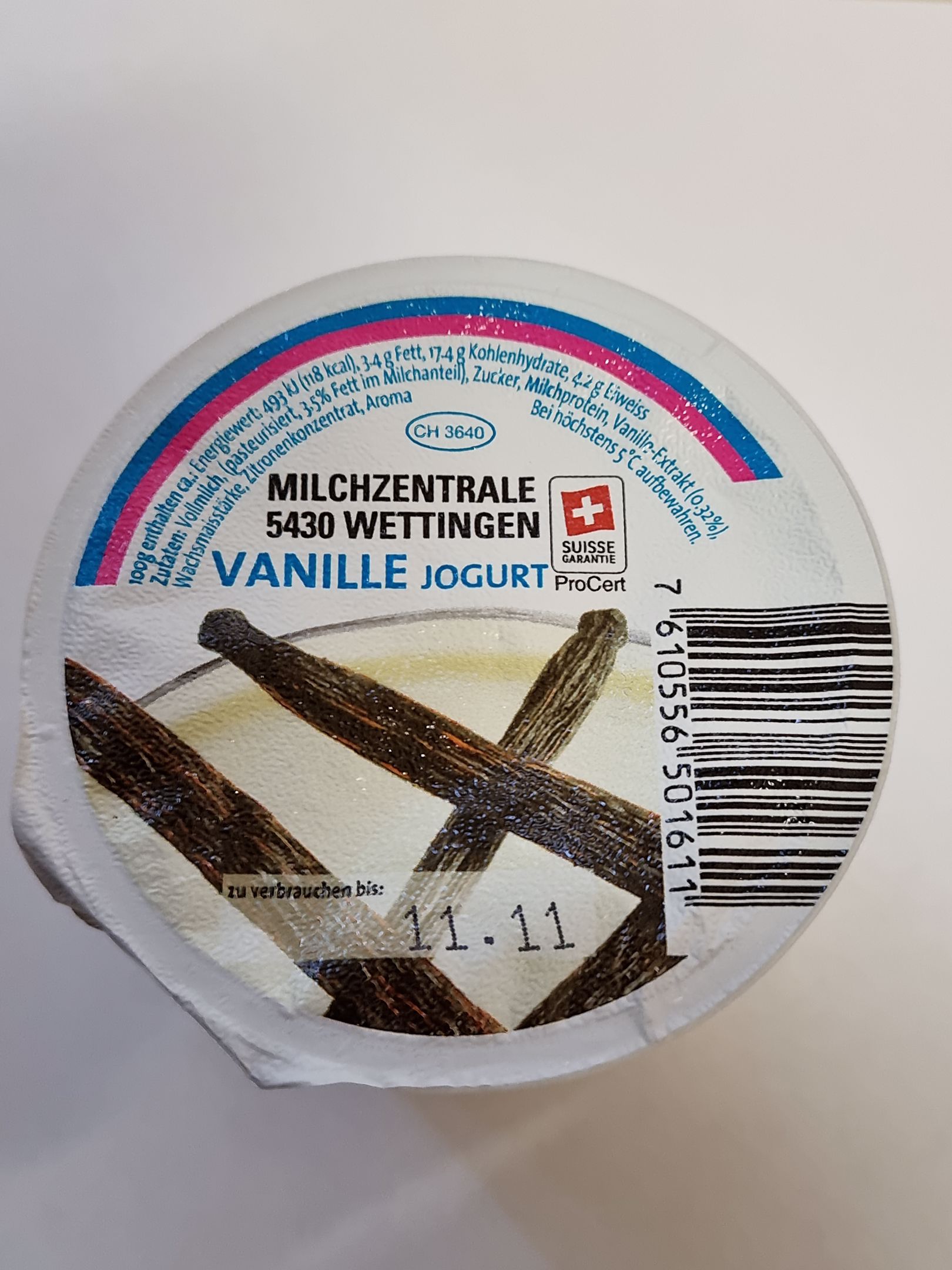 Vanillejoghurt